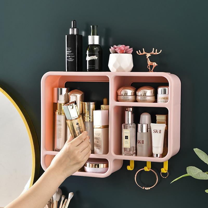 Dust-proof Wall Cosmetic Shelf
cosmetics, cosmetic bag, cosmetics definition
